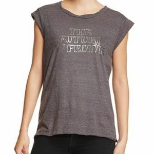 PAM & GELA The Future is Feminine Muscle tee